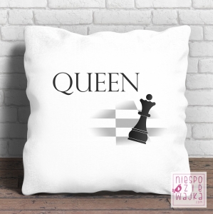 Poduszka Queen - szachy