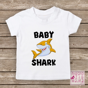 Koszulka dziecięca/Bodziak Baby shark do kompletu