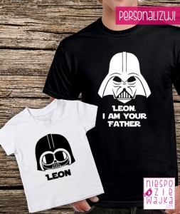 Komplet [imię], I am your father - dla taty i syna