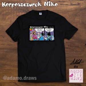 Koszulka Nowy Rok - Korposzczurek Niko