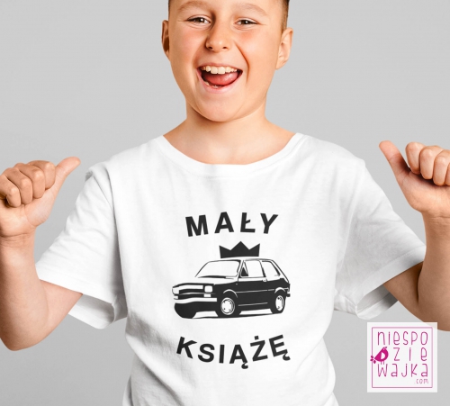 Koszulka dziecięca Mały Książę fiat 126p