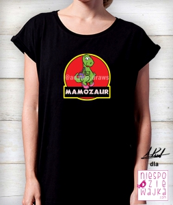 Koszulka damska Mamozaur - oversize