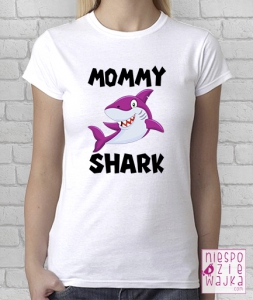 Koszulka Mommy Shark