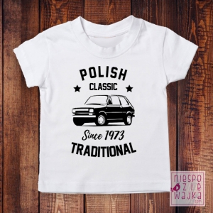 Koszulka dziecięca Polish Classic Fiat 126p
