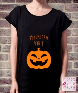 Koszulka Przemycam dynie na Halloween