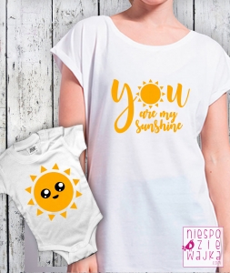 sunshine_bodziak_koszulka_mamy_dziecka_komplet_bodykr_tbg_ni