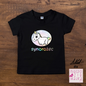 synorozec-jednorozec-koszulka-unicorn-kolodziejski-niespodzi