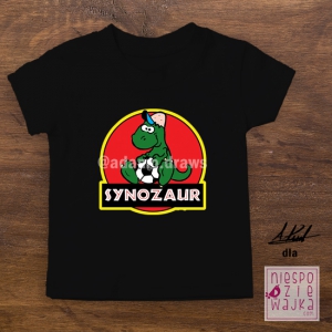 Bodziak lub koszulka dziecięca Synozaur