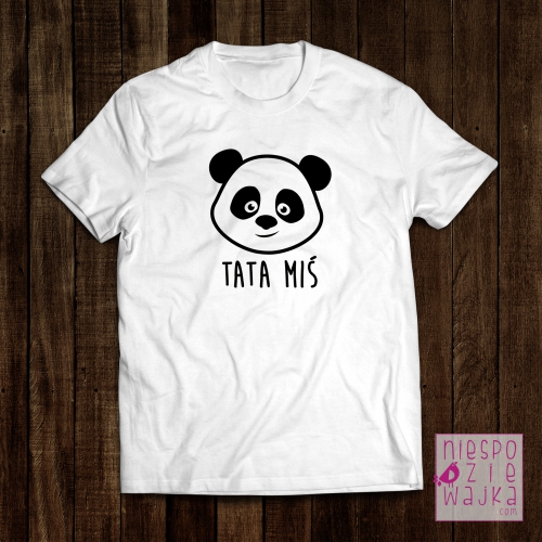 Koszulka Tata Miś - Panda