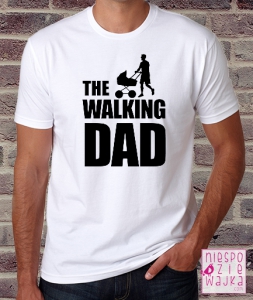 Koszulka The Walking Dad - Tata z wózkiem