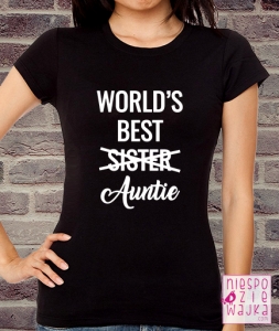 Koszulka World\'s best Sister/Auntie